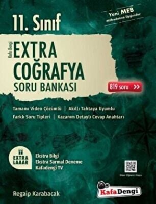 KAFADENGİ 11.SINIF COĞRAFYA EXTRA SORU KİTABI