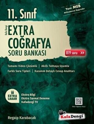 KAFADENGİ 11.SINIF COĞRAFYA EXTRA SORU KİTABI