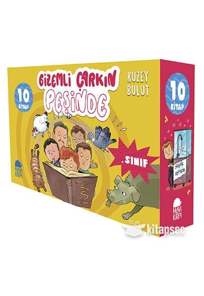 GİZEMLİ ÇARKIN PEŞİNDE (10 Kitap)-Kuzey Bulut