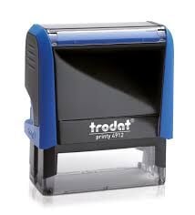 TRODAT 4912 P4 KAŞE KARIŞIK GÖVDE MAVİ