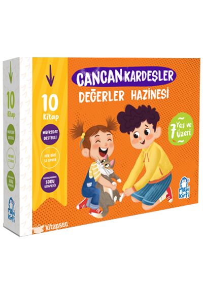 CAN CAN KARDEŞLER DEĞERLER HAZİNESİ (10 Kitap)-Doğukan İşler