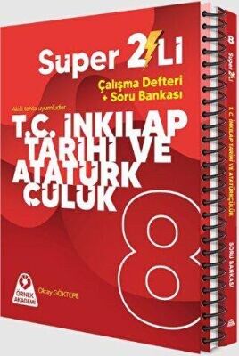 ÖRNEK AKADEMİ 8.SINIF TC İNKILAP TARİHİ ve ATATÜRKÇÜLÜK SÜPER İKİLİ SETİ