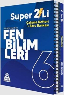 ÖRNEK AKADEMİ 6.SINIF FEN BİLİMLERİ SÜPER İKİLİ SETİ