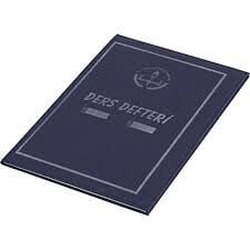 GÜLPAŞ DERS DEFTERİ 6 DERSLİK YOKLAMALI PLASTİK KAPAK