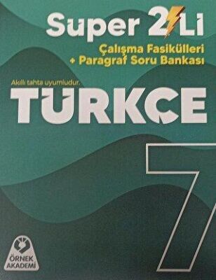 ÖRNEK AKADEMİ 7.SINIF TÜRKÇE SÜPER İKİLİ SETİ