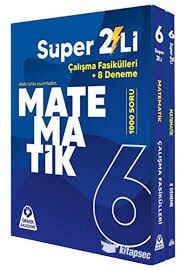 ÖRNEK AKADEMİ 6.SINIF MATEMATİK SÜPER İKİLİ SETİ