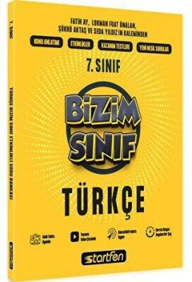 Startfen 7.Sınıf Türkçe Bizim Sınıf Etkinlikli Soru Bankasi