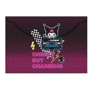 Kuromi A4 Çıtçıtlı Dosya (Plastik)