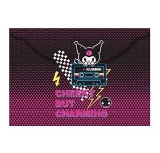 Kuromi A4 Çıtçıtlı Dosya (Plastik)