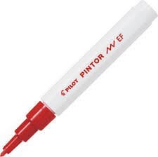 PILOT SW-PT-EF-R PINTOR (EF) - KIRMIZI