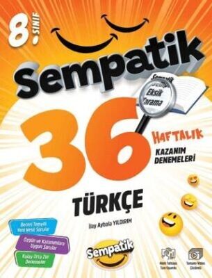 ÜNLÜLER KARMASI 8.SINIF TÜRKÇE 36 HAFTALIK KAZANIM DENEMELERİ