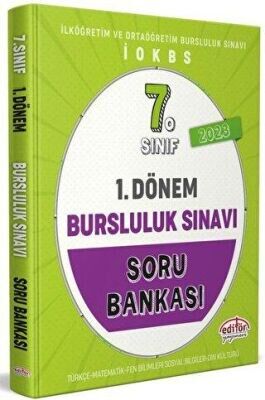 EDİTÖR 7.SINIF 1.DÖNEM BURSLULUK SINAVI SORU BANKASI