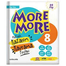 MORE&MORE 8.SINIF HAFTALIK KAZANIM KAVRAMA FÖYLERİ