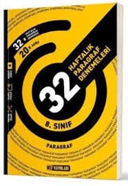 HIZ 8.SINIF PARAGRAF HAFTALIK DENEME