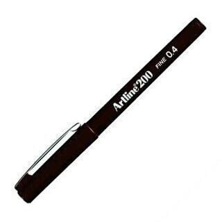 ARTLİNE 200N FİNE WRİTİNG PEN BLACK