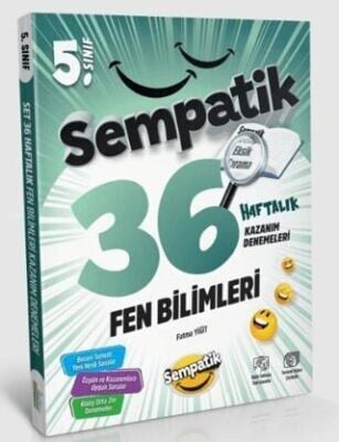 ÜNLÜLER KARMASI 5.SINIF FEN BİLİMLERİ 36 HAFTALIK KAZANIM DENEMELERİ