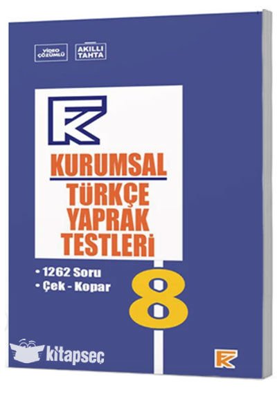 FK 8.SINIF TÜRKÇE YAPRAK TEST