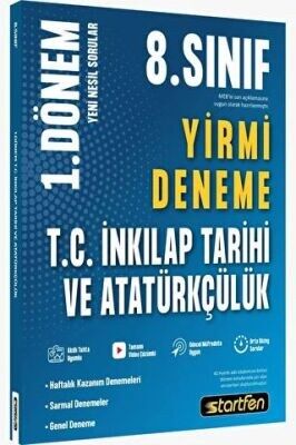 STARTFEN 8.SINIF TC İNKILAP TARİHİ ve ATATÜRKÇÜLÜK 1.DÖNEM 20 Lİ DENEME