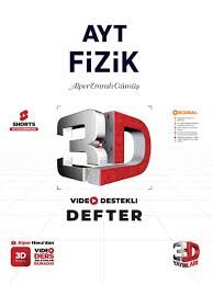 3D AYT FİZİK VİDEO DESTEKLİ DEFTER (24-25)