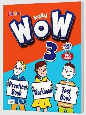 Wow 3.Sınıf Practice Book +Workbook +Testbook
