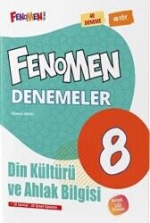 FENOMEN 8.SINIF DİN KÜLTÜRÜ ve AHLAK BİLGİSİ 40 DENEME (2024-2025)