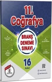 ÖZDEBİR 11.SINIF COĞRAFYA KİTABI BRANŞ DENEME
