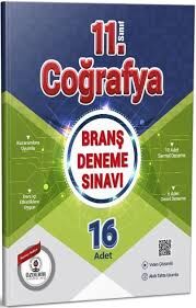 ÖZDEBİR 11.SINIF COĞRAFYA KİTABI BRANŞ DENEME