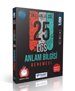 YANIT 8.SINIF ANLAM BİLGİSİ 25 Lİ DENEME