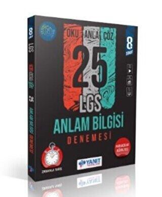 YANIT 8.SINIF ANLAM BİLGİSİ 25 Lİ DENEME