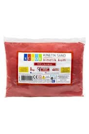 SÜDOR KİNETİK KUM 900GR KIRMIZI