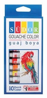 SÜDOR SD572 GUAJ BOYA 10*8.5ML SET