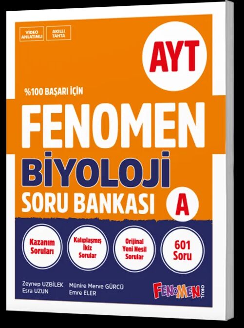 Fenomen AYT Vaf Biyoloji Soru Bankasi A