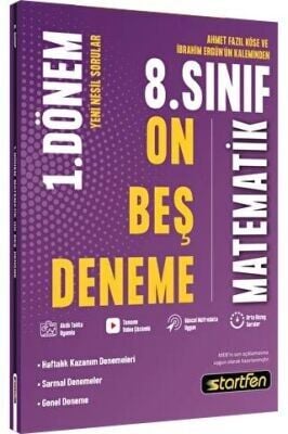 STARTFEN 8.SINIF MATEMATİK 1.DÖNEM 15 Lİ DENEME